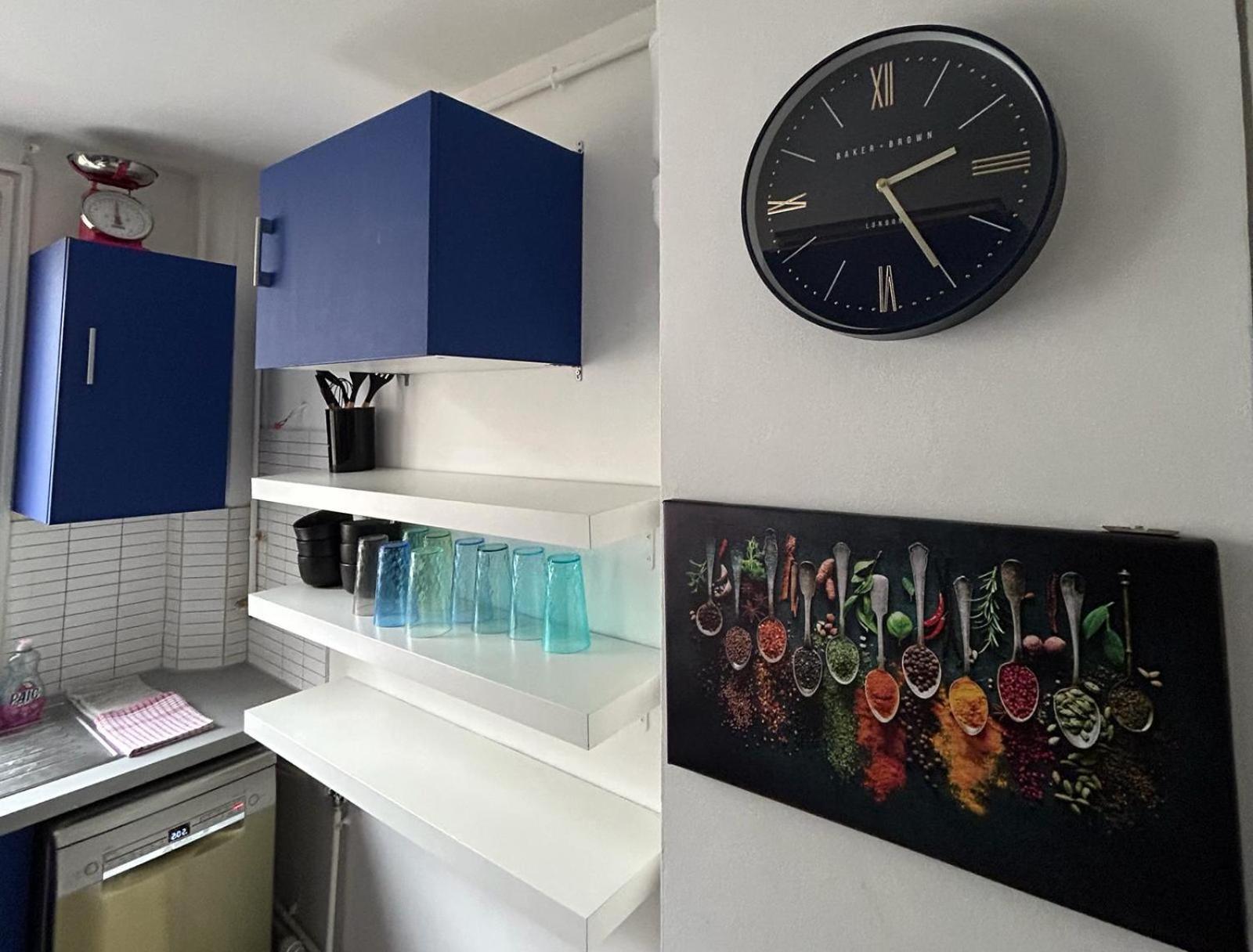 Luxury Appartement Batignole Parijs Buitenkant foto