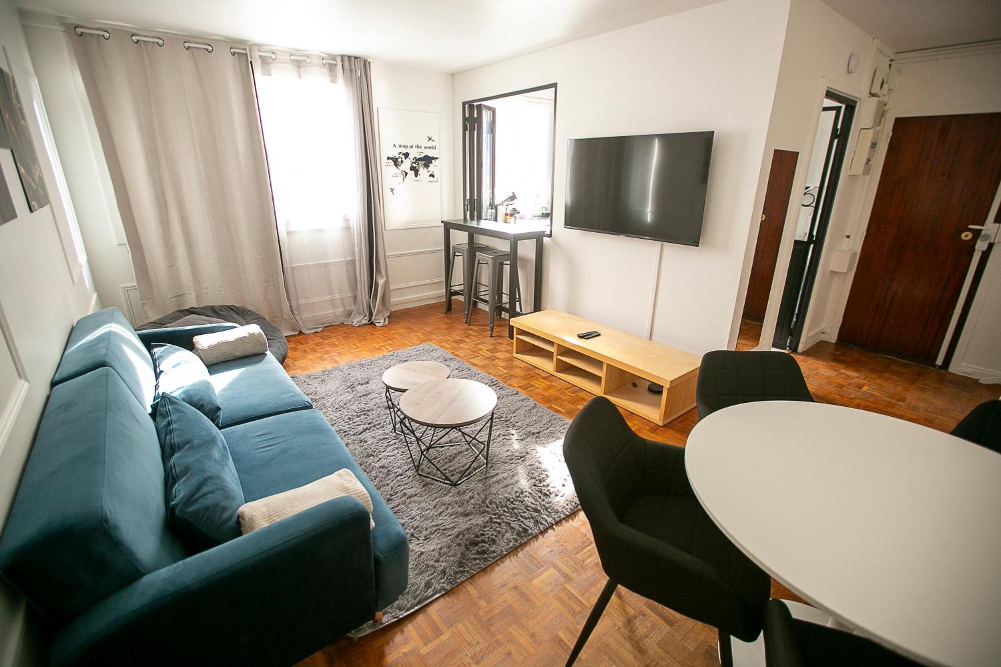 Luxury Appartement Batignole Parijs Buitenkant foto