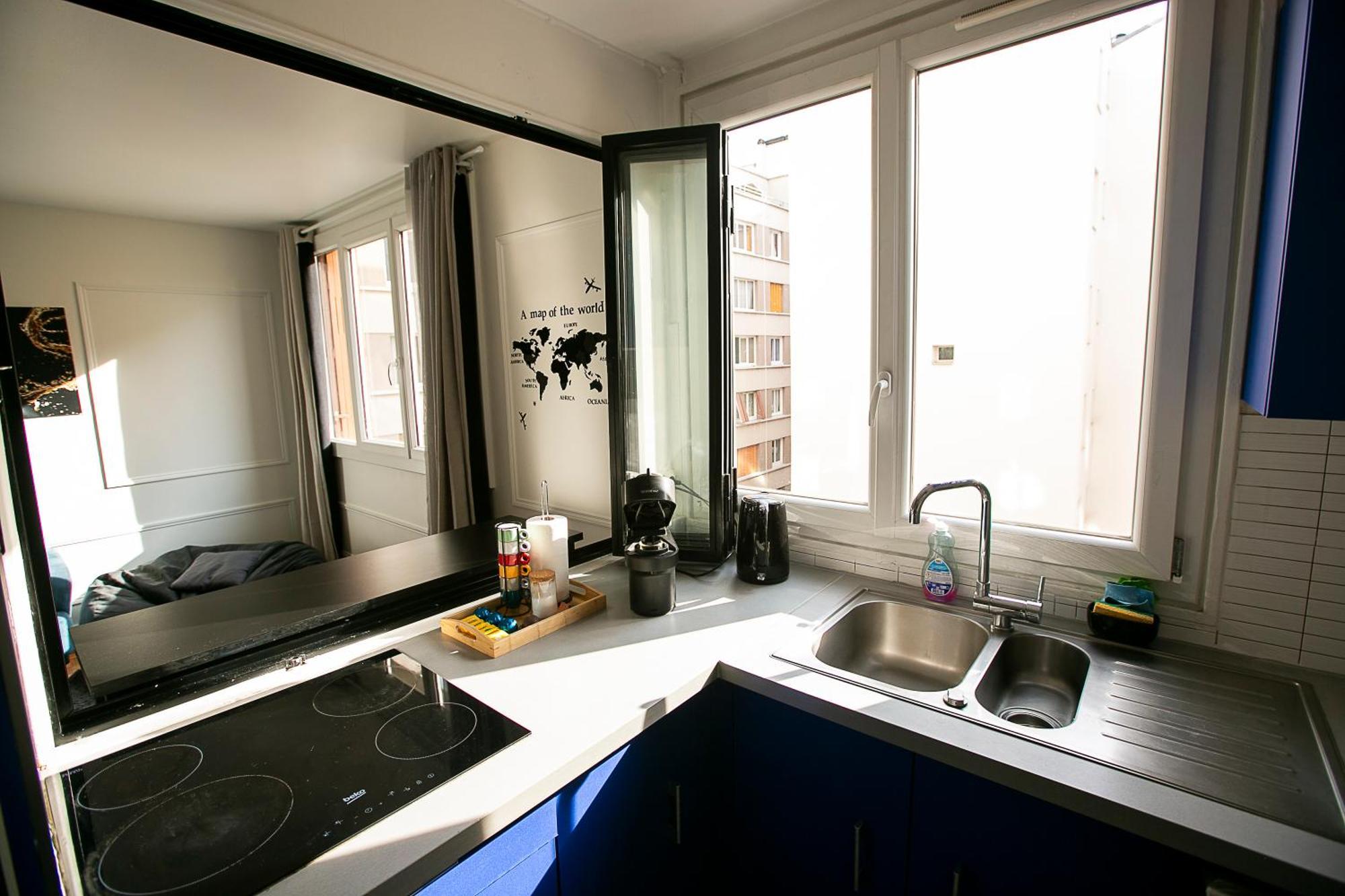 Luxury Appartement Batignole Parijs Buitenkant foto