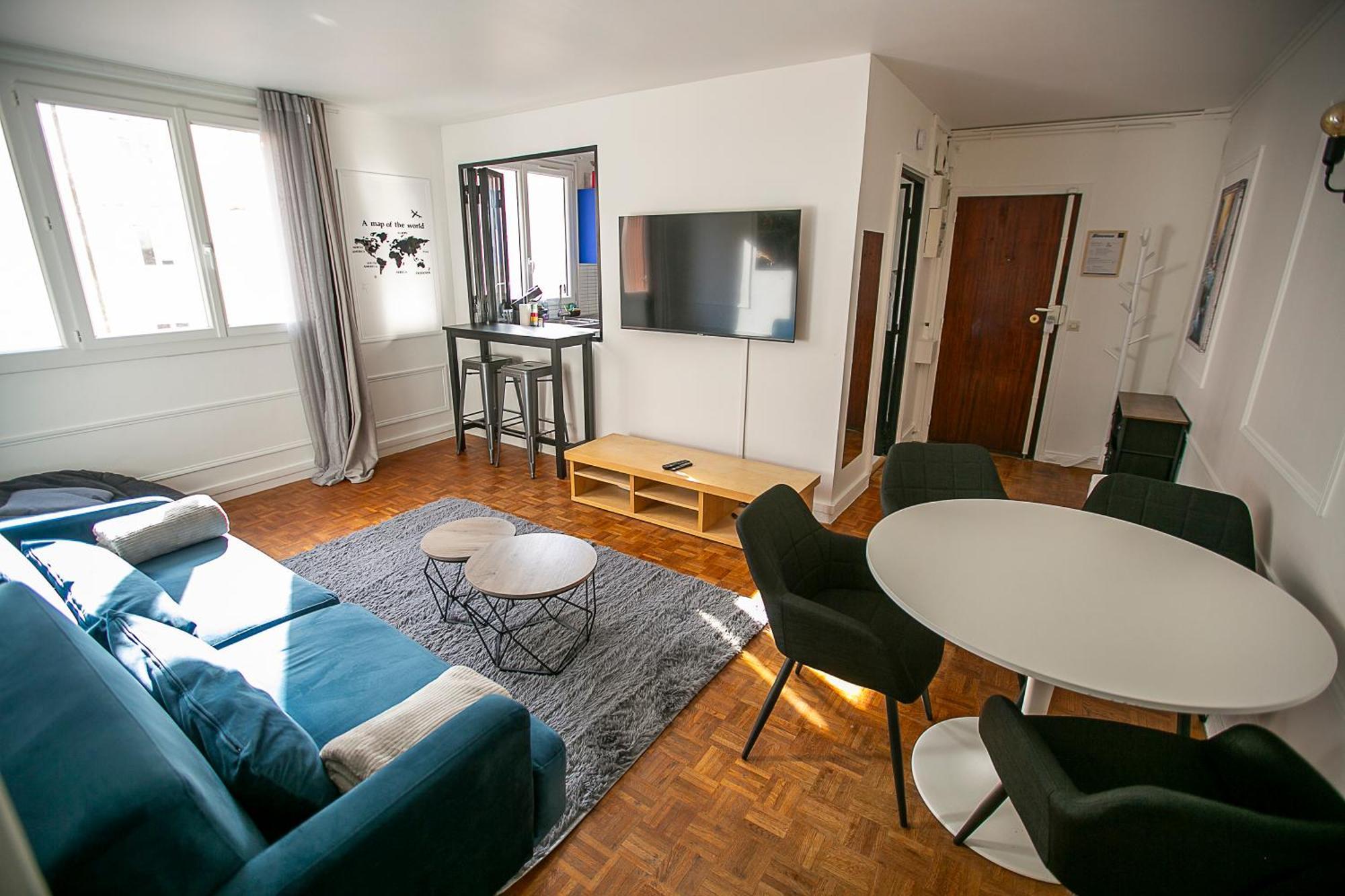 Luxury Appartement Batignole Parijs Buitenkant foto