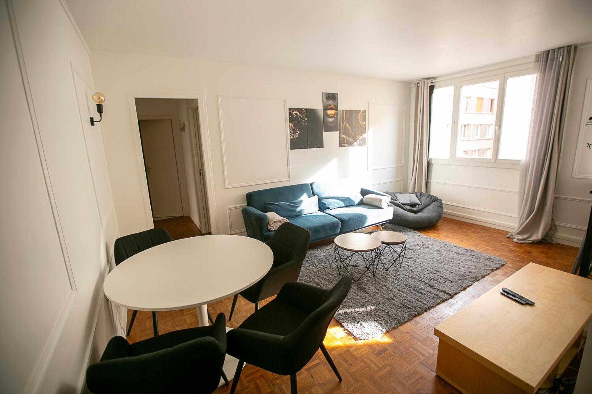 Luxury Appartement Batignole Parijs Buitenkant foto