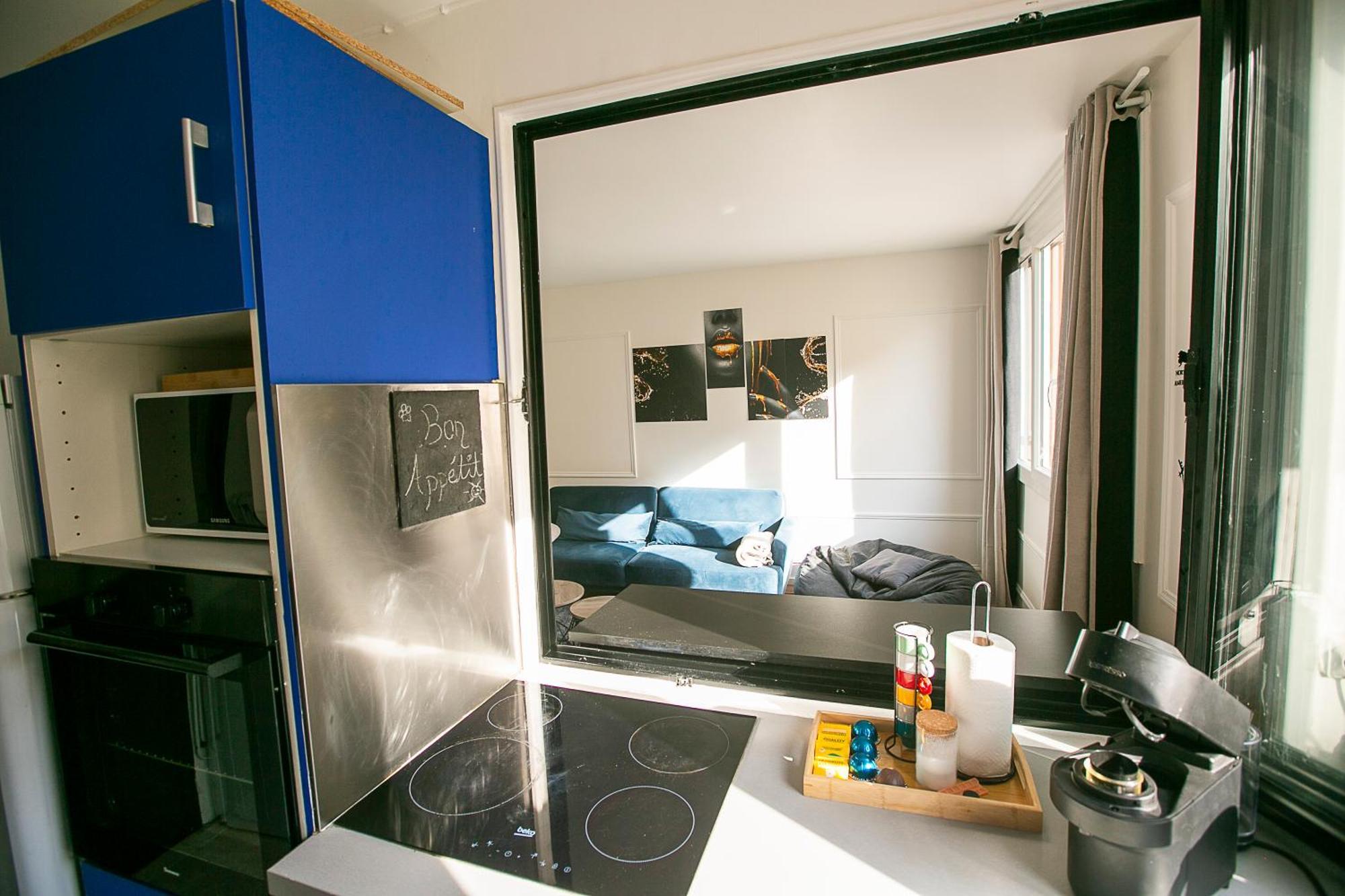 Luxury Appartement Batignole Parijs Buitenkant foto